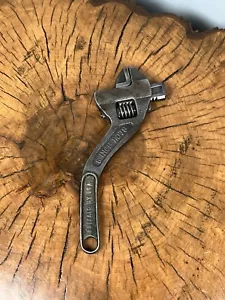 Westcott 8" No. 78 Adjustable Wrench Curved Handle Keystone Mfg. CO Buffalo NY. - Picture 1 of 12