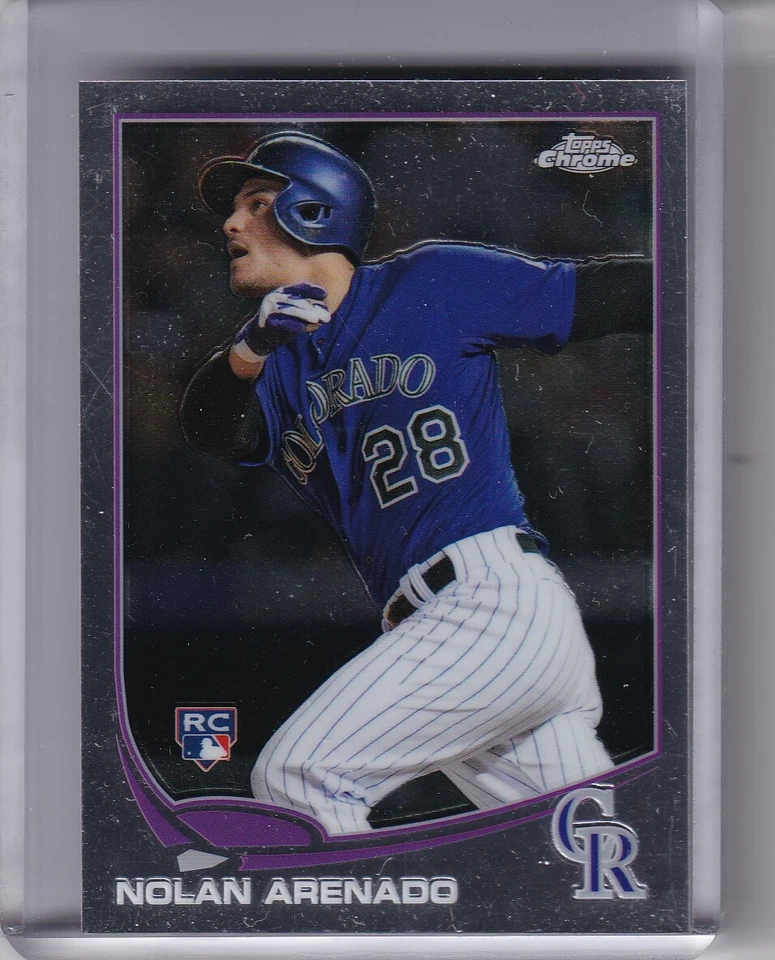 2013 TOPPS CHROME UPDATE #MB39 NOLAN ARENADO ROOKIE RC COLORADO ROCKIES 5021 - Image 1 of 1