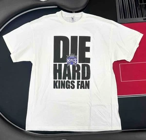 Delta T-Shirt Adult XL White Sacramento Kings Fan Basketball NBA - Picture 1 of 4