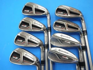 TaylorMade Right Handed Iron Set M6 5-9,P,A,S FUBUKI TM6 Shaft Flex R - Picture 1 of 6
