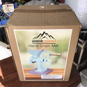 Mountain Essentials Hand Grain Mill New In Box Coffee Corn Bean - Picture 1 of 2