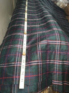 Vintage Striped Silk Fabric Material 288"x44" EXCELLENT!! - Picture 1 of 4