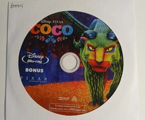 Coco Blu-Ray *BONUS DISC ONLY* Not the actual movie! Disney Pixar šµ - Picture 1 of 3