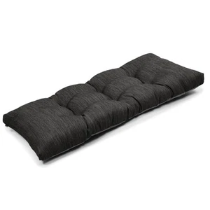 36 Inch Classic Solid Color Bench Cushion with Ties, Super Soft Indoor Outdoo... - Picture 1 of 7