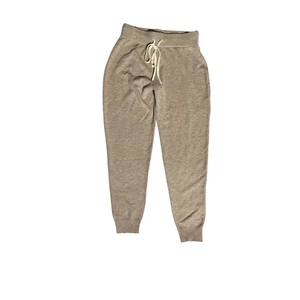 Summersalt Women's Cashmere Blend Jogger Pants Oatmeal Beige Size S/M - Picture 1 of 10