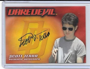 2003 Topps Marvel Scott Terra Matt Murdock Daredevil AUTO SP RARE Autograph - Picture 1 of 1