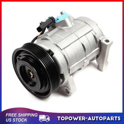 AC Compressor For Chrysler Town & Country Dodge Grand Caravan 2001-2007 3.3 3.8 - Image 1 of 4
