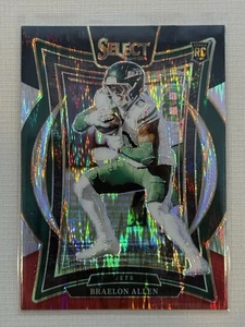 2024 Panini Select - Concourse Braelon Allen #10 Black & Red Shock Prizm (RC) - Picture 1 of 2