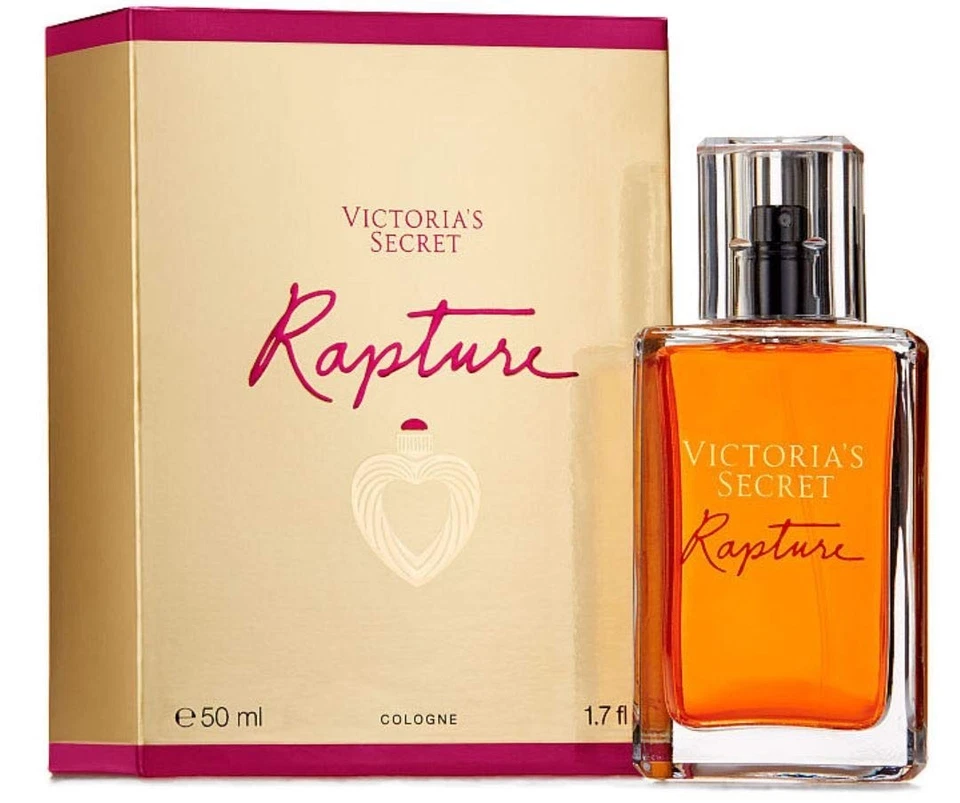 Victoria's Secret Rapture Perfume Colonia 1.7oz Corazón Esmerilado De Colección NUEVO Y RARO Foto 1 de 2