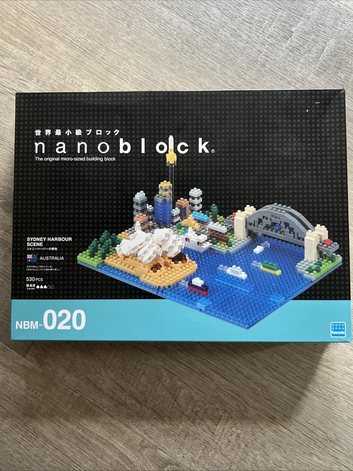 RARO nanobloco Sydney Harbour Bridge Scene NBM- 020 - Imagem 1 de 4