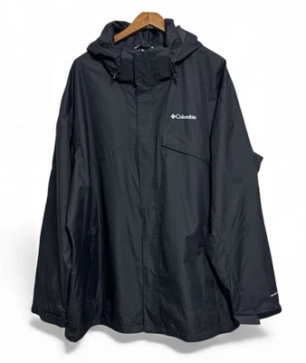 Columbia Omni-Heat Hombre’s 3XLT Intercambiable Esquí Nieve Chaqueta Capucha Negra Foto 1 de 4