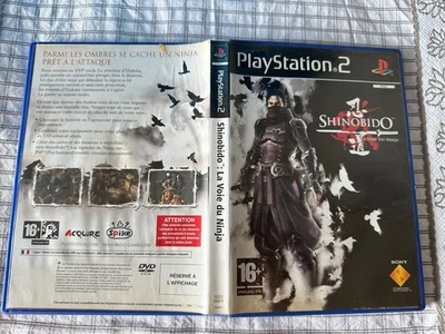 SHINOBIDO Way Of The Ninja Sony Playstation 2 PS2 CIB inglese francese... - Immagine 1 di 2