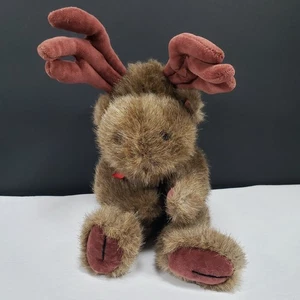 Juguete de Peluche Articulado Boyds Bear Collection JB Bean Moose 10" Etiquetas Originales De Colección - Imagen 1 de 12