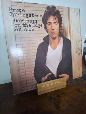 BRUCE SPRINGSTEEN-DARKNESS ON THE EDGE OF TOWN, VINYL LP, 1984 REISSUE, VG+/VG+ - Image 1 of 4