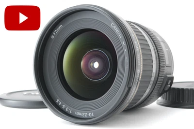 🎦 Lente zoom Canon EF-S 10-22mm F3.5-4.5 USM AF MF 【CASI COMO NUEVA】 De... - Imagen 1 de 4