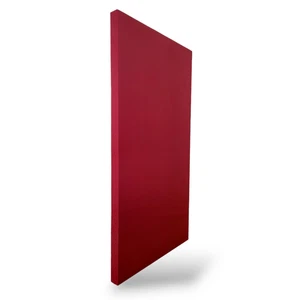 Pannello Acustico Fonoassorbente Stop Sound Acoustic Design 124x64x5 ROSSO - Bild 1 von 5