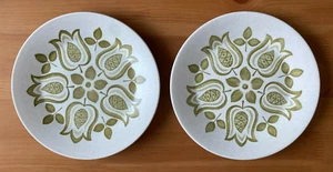 J & G MEAKIN HANLEY - TULIP TIME DESIGN 2 x BEISTELLTELLER (17,5cm) - Bild 1 von 3