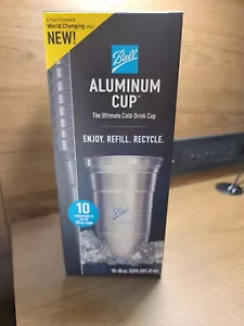 Ball Aluminum Cup | The Ultimate 100% Recyclable Cold-Drink Cup | 20 oz. Cup ... - Picture 1 of 6