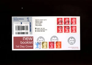 2016 1st Self adhesive booklet pane Code M16L Royal Mail FDC. - Picture 1 of 1