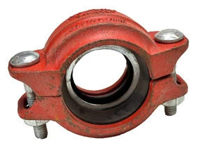 VISION Fig. 020 Reducing Coupling 2" x 1-1/2" for Grooved End Fittings and Pipe - Picture 1 of 9