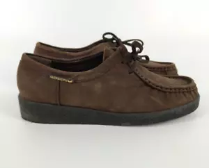 SCARPE MEPHISTO AIR RELAX 7 EUR 41 EU MOCASSINO PELLE LISCIO UNISEX TESTA MORO - Picture 1 of 13