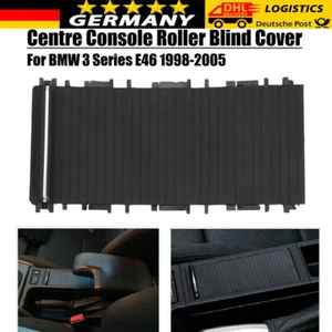 DHL Schwarz Rolloabdeckung Mittelkonsole #51167038333 Für BMW 3er E46 1998-2005 - Bild 1 von 16