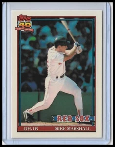1991 Topps Tiffany - Mike Marshall #356 - Picture 1 of 2