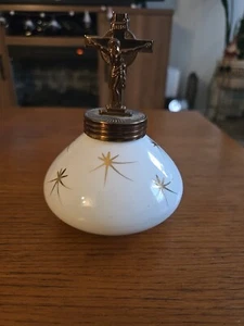 Vintage Mid Century StarBurst Ceramic Holy Water Container. Rare !! - Picture 1 of 8