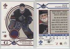 2003-04 Pacific Private Stock Reserve Red /50 Dan Cloutier #208