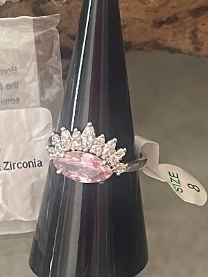 Anillo Bomb Party 'Completely In Love' RBP8190 Talla 8 Cuarzo Rosa Circonita Cúbica Foto 1 de 4