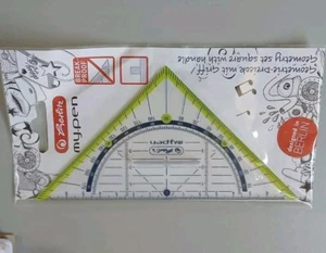 Geo-Dreieck / Geometriedreieck / 16cm / mit Griff - Bild 1 von 2