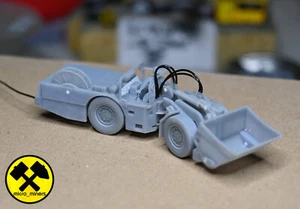 BBA Fahrlader ULE 2 DDR Wismut Bergbau Radlader H0 1:87 Modell Bausatz 3D Druck - Bild 1 von 6