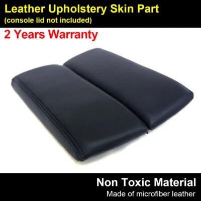 Leather Armrest Center Console Lid Cover Skin Fits Mazda CX-9 2010-2015 Black - image 1 of 4