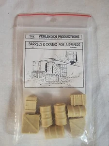 Verlinden VP 1/48 modello kit militare barili e casse per aeroporti 48001 - Foto 1 di 1