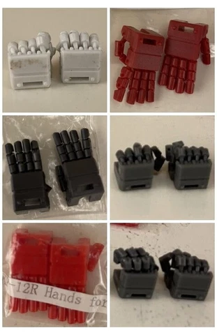 KFC Keith's Fantasy Club MP Masterpiece POSEABLE Hands 10G 11 11L 11R 12 12R 16G Cover