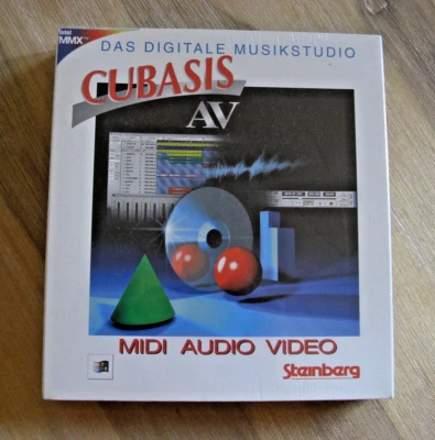 Cubasis AV von Steinberg | Das Digitale Musikstudio | Big Box in Folie | 1997 - Bild 1 von 4