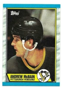 ANDREW MCBAIN 1989-90 TOPPS CARD NEAR MINT+/NEAR MINT CONDITION - Picture 1 of 2