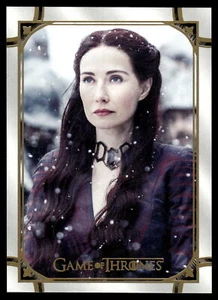 2021 Game of Thrones Iron Anniversary Melisandre GOLD PARALLEL 69/99 #56 - Picture 1 of 2