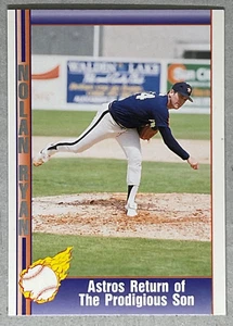Nolan Ryan 1991 Pacific #163 Astros Return of The Prodigious Son. Freshly Opened - Picture 1 of 2