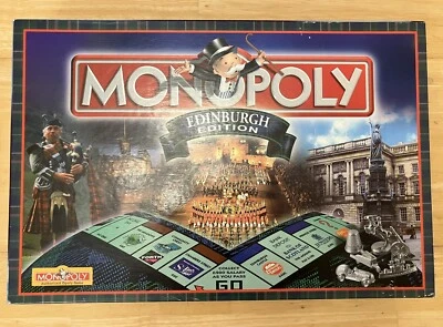Monopoly Edinburgh Edition 1999 Hasbro Inc - Image 1 of 4