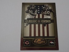 2005 Donruss Classics Classic Combos Gale Sayers Terrell Davis #385/500 Card CC4
