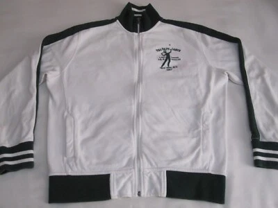Chaqueta de Pista de Tenis Polo Ralph Lauren Vintage (Blanco/Verde | Talla: M) Foto 1 de 4