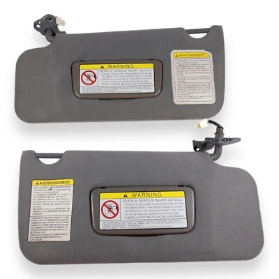 1997 - 2004 年日产探路者英菲尼迪 QX4 司机和乘客侧遮阳板一对 — 第 1/4 张图片