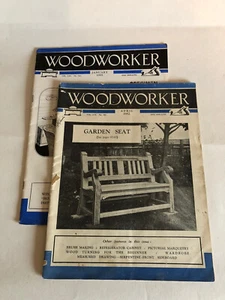 Vintage Woodworker Magazine X 2 1x 1952 1x 1955 - Good Condition - Picture 1 of 2