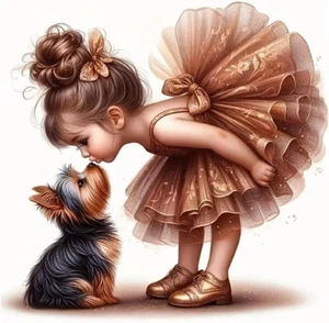 5D Colorful Dog Diamond Art Painting Kits for Adults,Westie Diamond Art for Begi - Picture 1 of 7