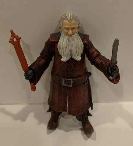 The Hobbit An Unexpected Journey Balin 3.75" Action Figure 2012 Bridge Direct Cover