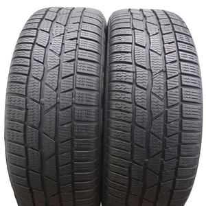 2 x CONTINENTAL 205/50 R17 93H XL ContactTS830 P Winterreifen DOT14 7mm WIE NEU - Bild 1 von 7