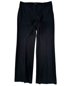Pantalones de vestir Talbots negros tiro medio pierna recta para mujer talla 6 - Imagen 1 de 24