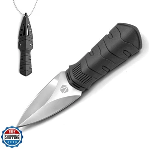 TOP Mini EDC Utility feste Klinge Messer, 6 Zoll 440C Stahl kleine Speerspitze  - Bild 1 von 5