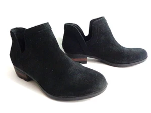 Botín bajo SOREL NL3379-010 Lola recortado EE. UU. WMNs 8,5 M gamuza negra - Imagen 1 de 8